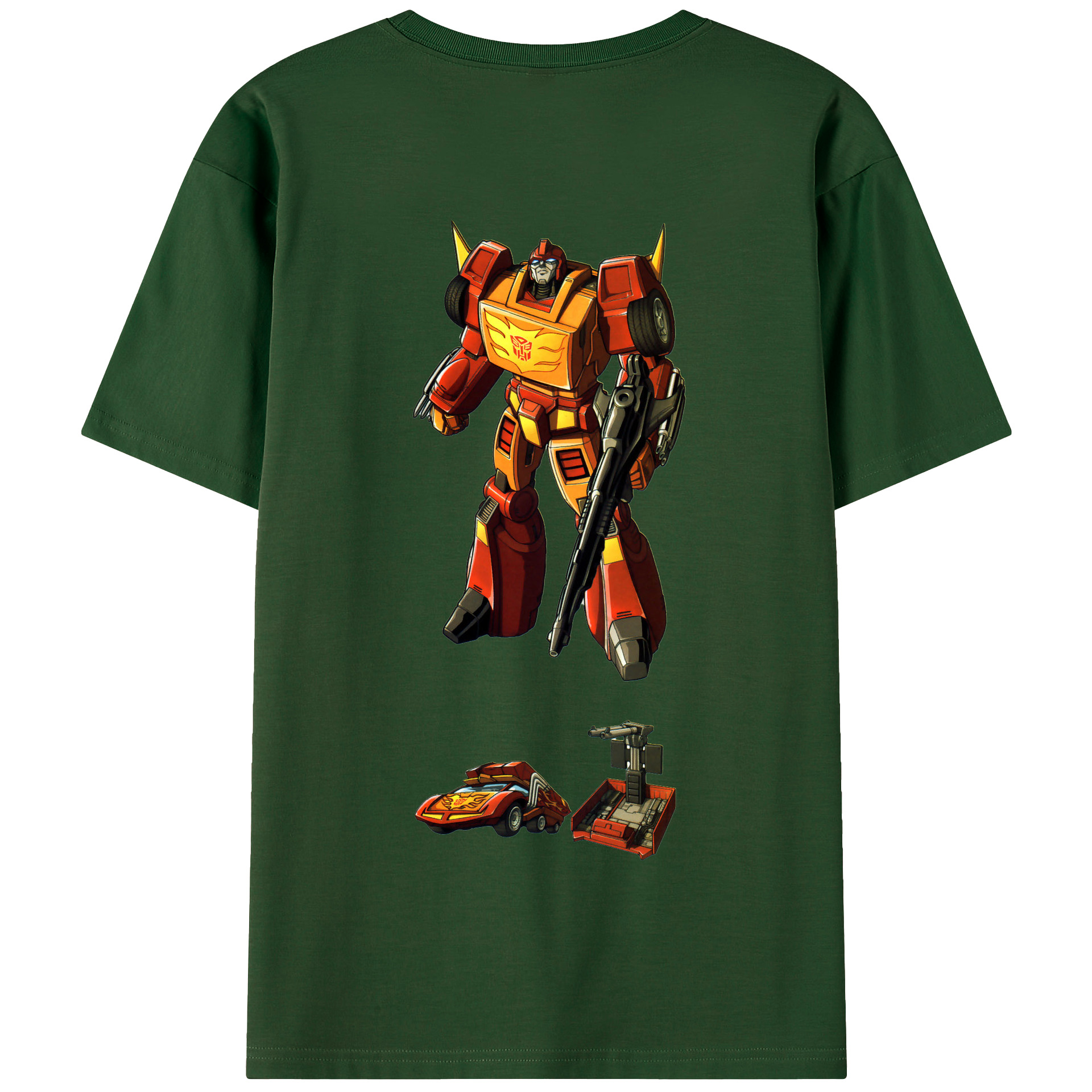 （画像用）  綿100％半袖Tシャツ（背面プリント）